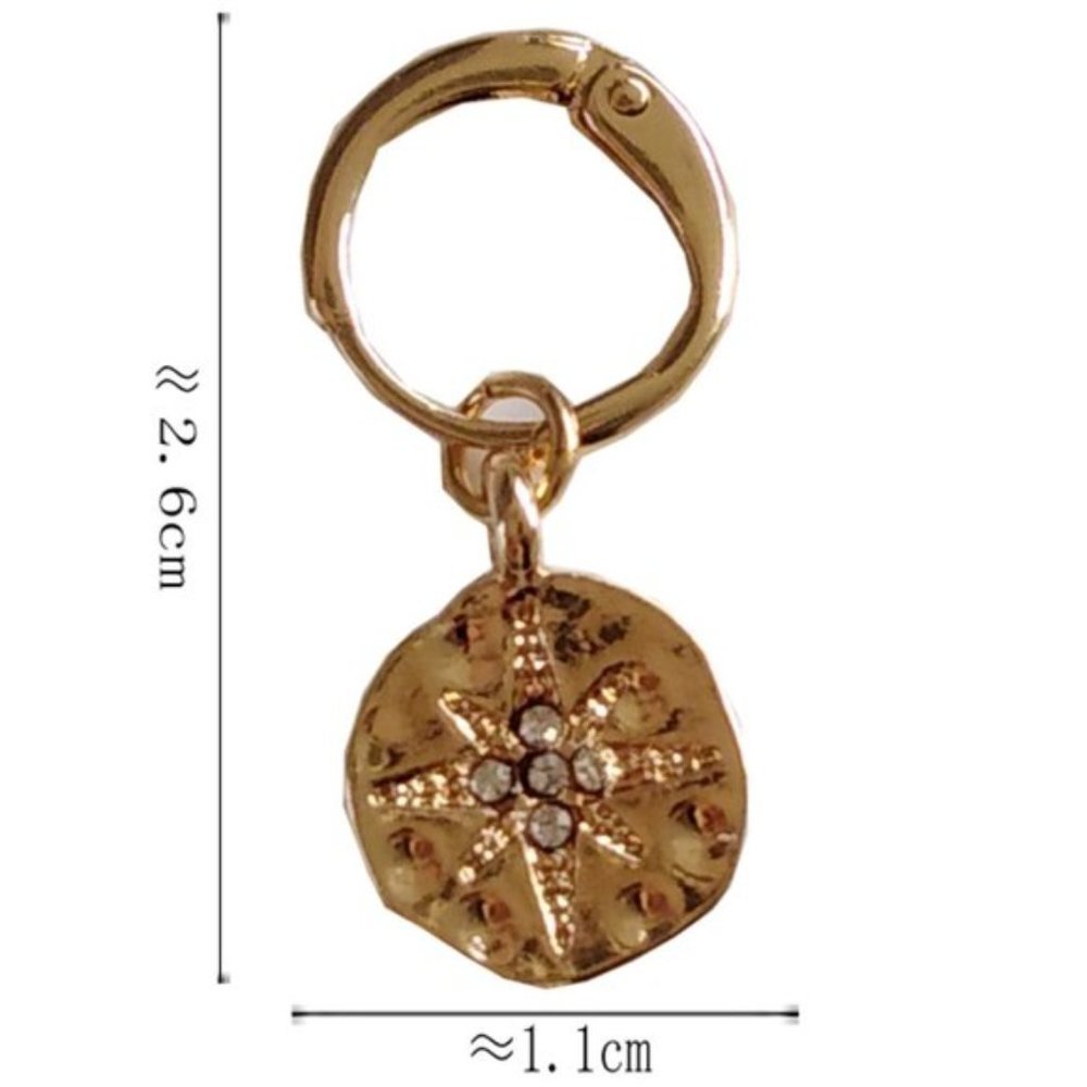 💕Last one 4 Charm Huggie Earrings Sets BOUTIQUE - Picture 6 of 9